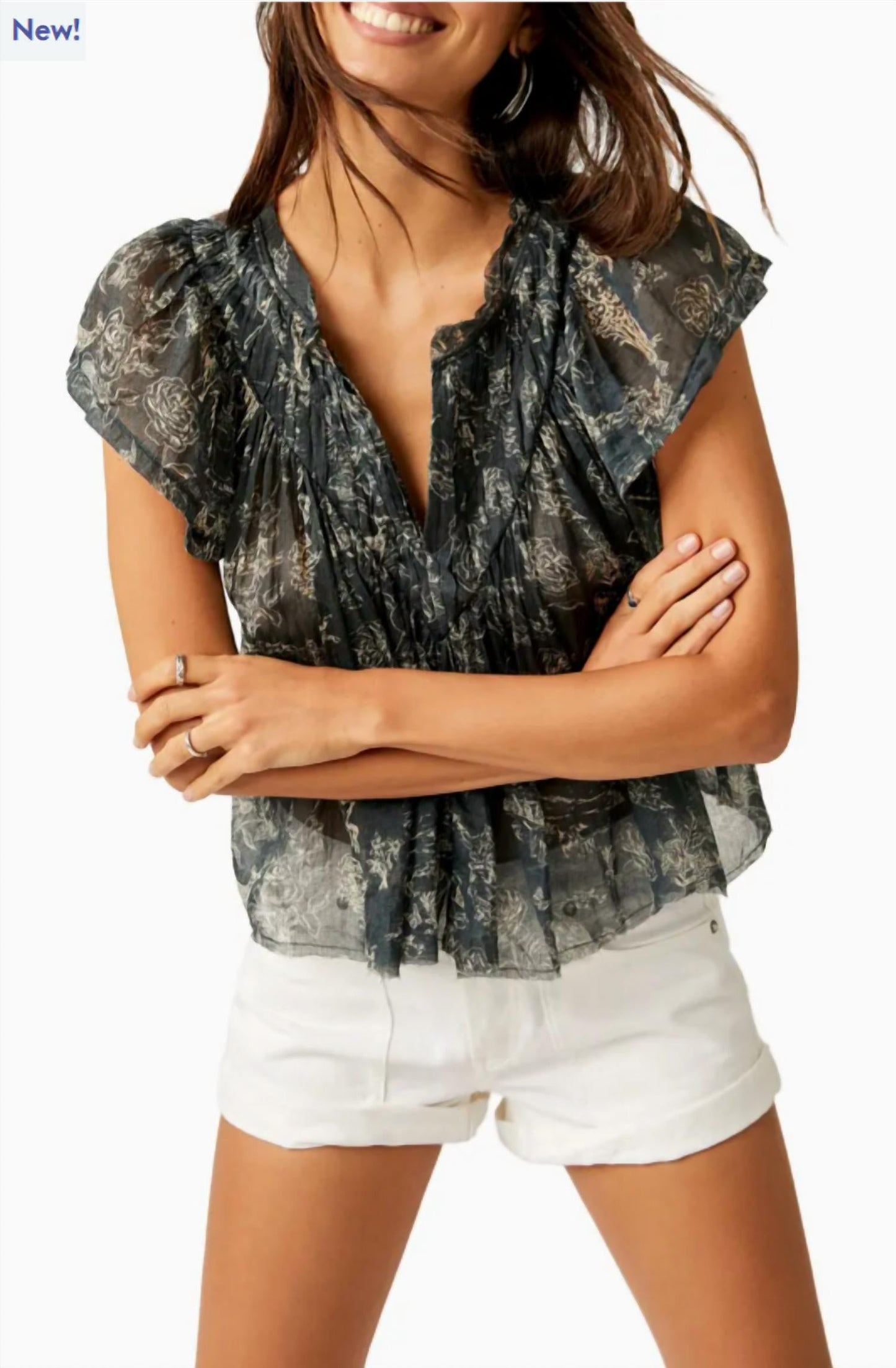 Free People - Printed Padma Top