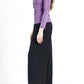 Clara Sunwoo - Drape Neck Crushed Silky Knit Top