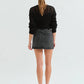Daze - Malibu Mid Rise Denim Skirt