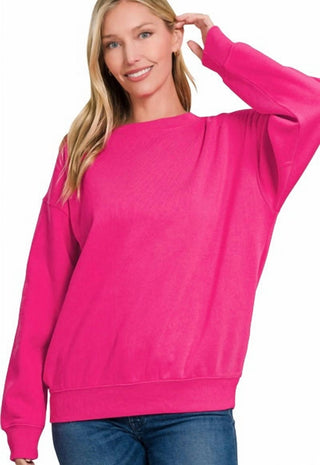 Zenana - Fleece Sweatshirt