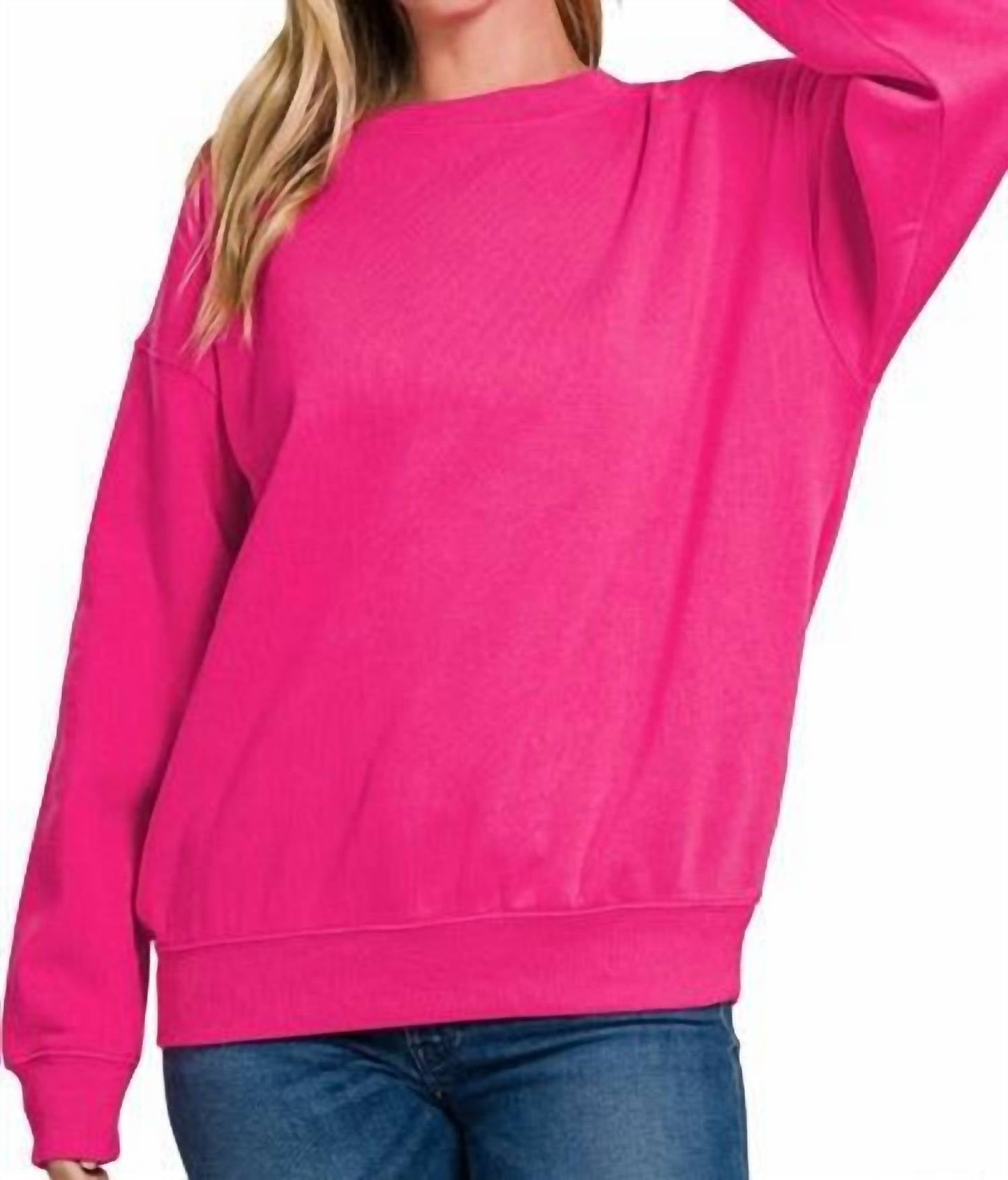 Zenana - Fleece Sweatshirt