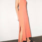 Lna - Bib Halter Midi Dress