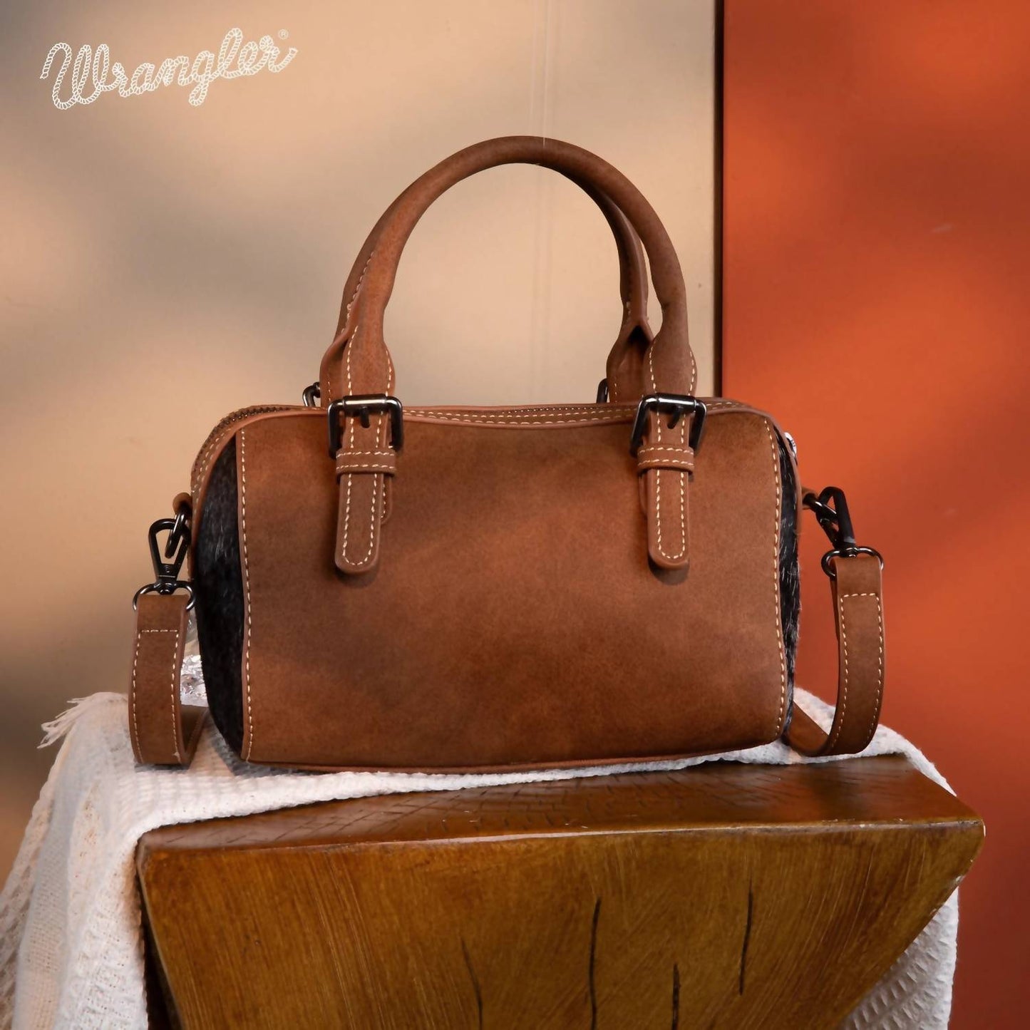 Montana West - Women's Wrangler Gringo Barrel Bag