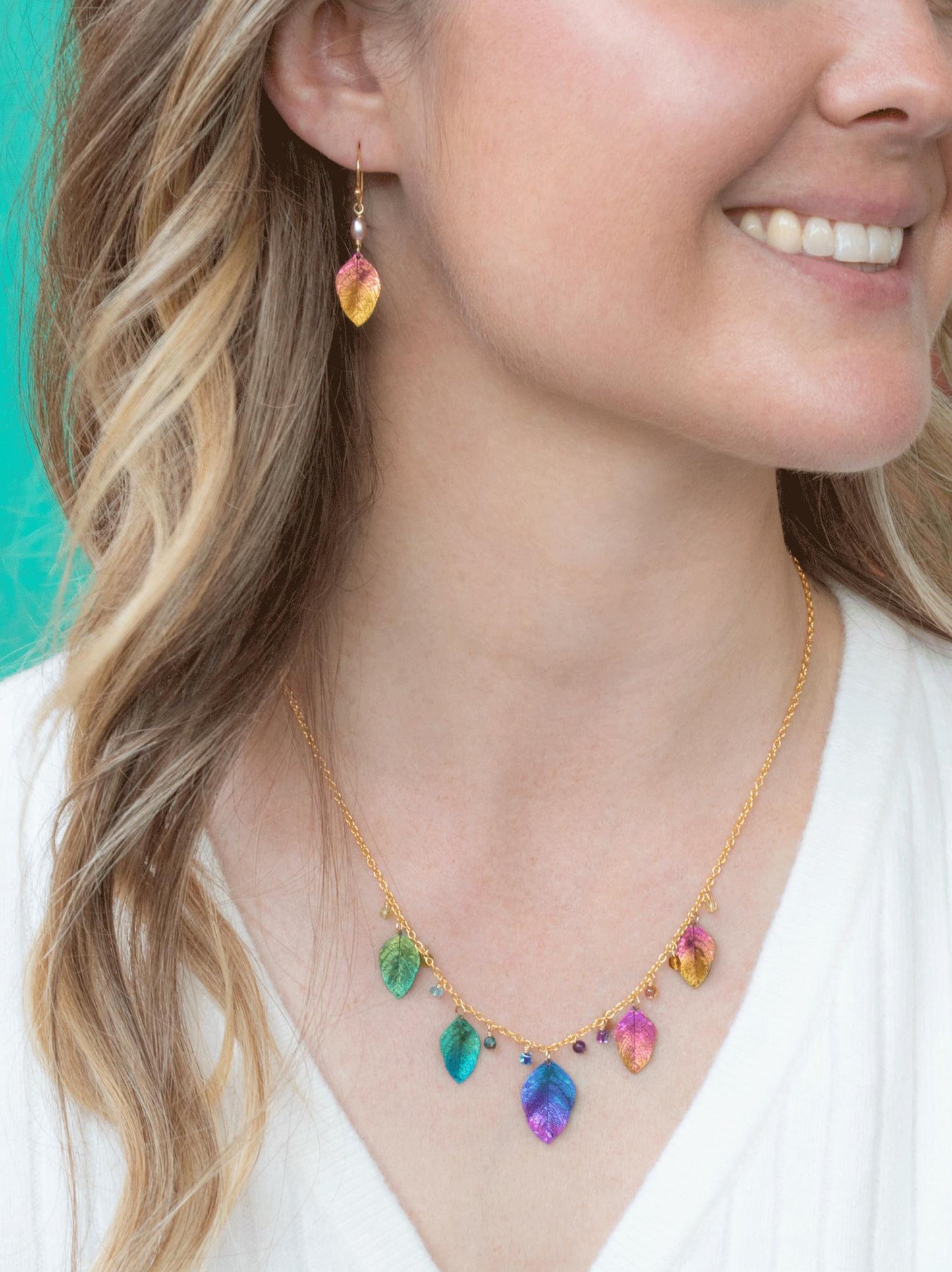 Holly Yashi - Women's Healing Leaf Earrings