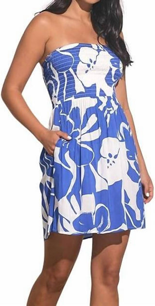 Elan - Strapless Smock Dress