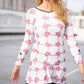 Love Love Tennis - Limited Long Sleeve Vee Monroe Dress