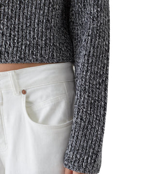 Closed - PURE ORGANIC COTTON CREW NECK SWEATER