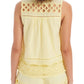 Allison Avery - V Neck Split Tank Top