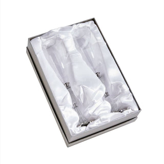 Creative Gifts International - Facet Toasting Flutes Set