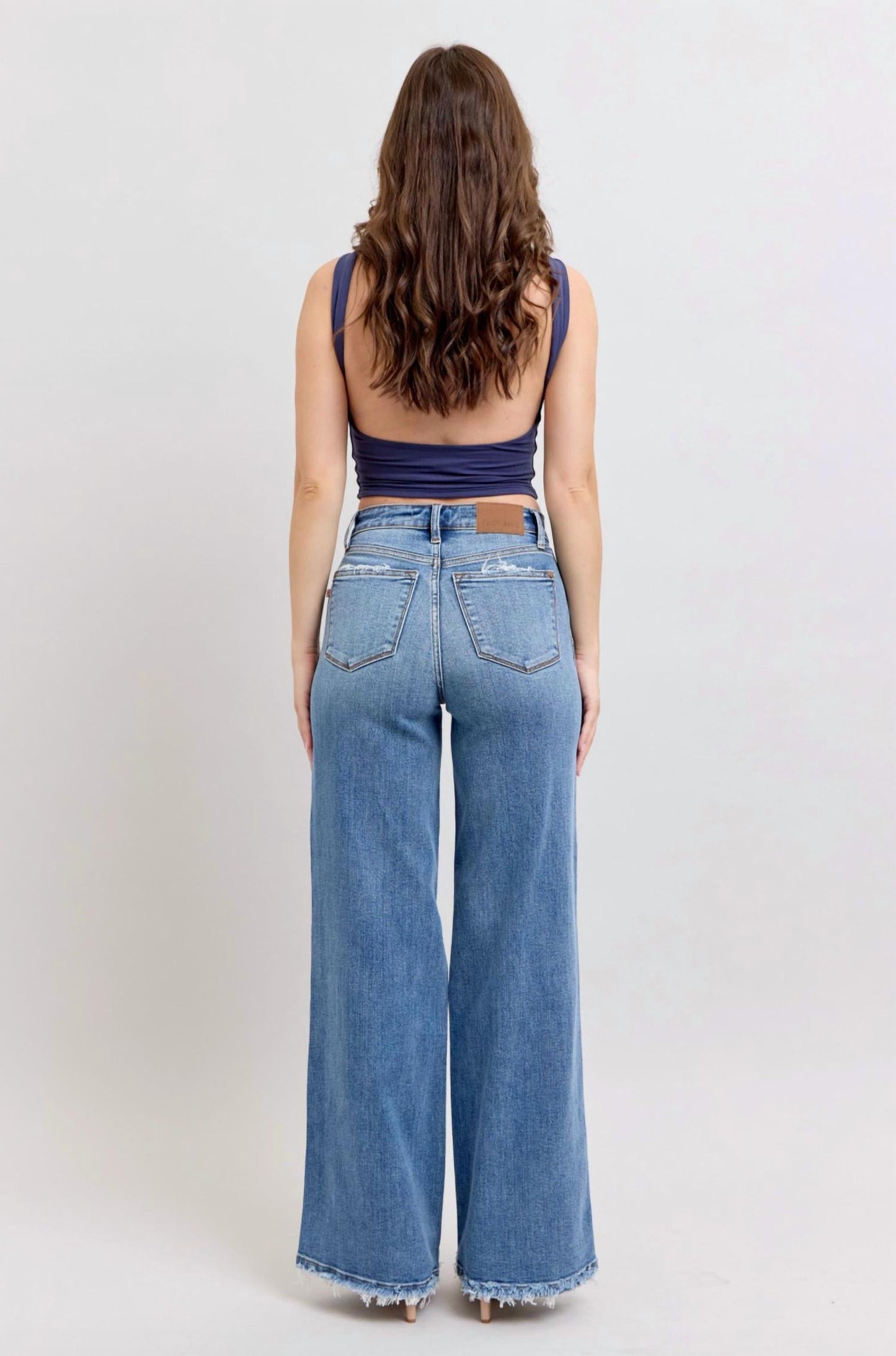 Judy Blue - Retro Wide Leg Jeans