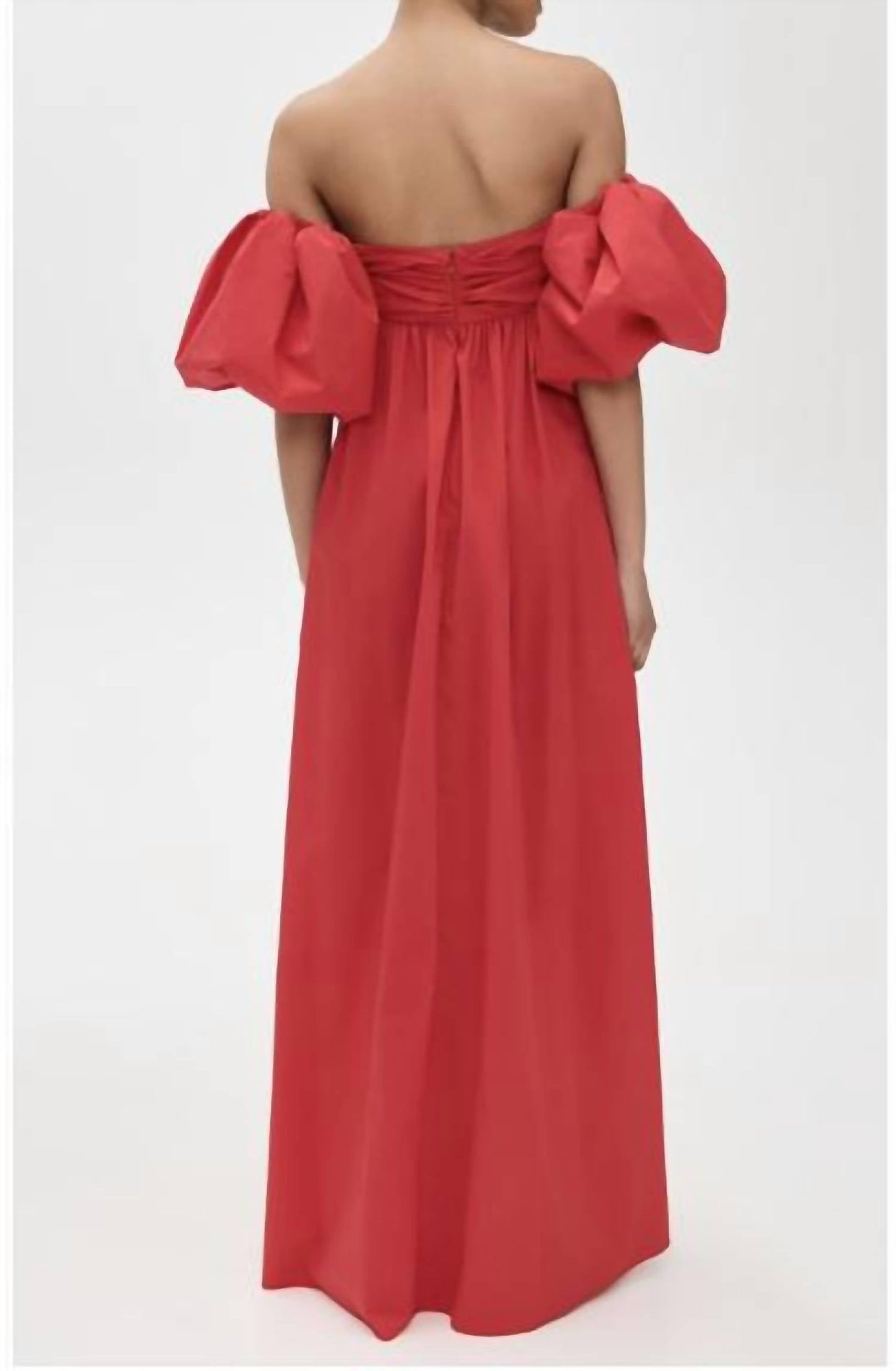 Caroline Constas - Emilia Ruched Empire Maxi Dress