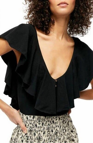 Free People - Matilda Ruffle Bodysuit
