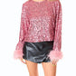 Buddylove - Parton Sequin Top