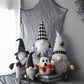 Handcrafted Pair of 23-Inch Halloween Gnomes by Bruce