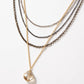 Anne Vaughan - Crystal Multistrand Necklace