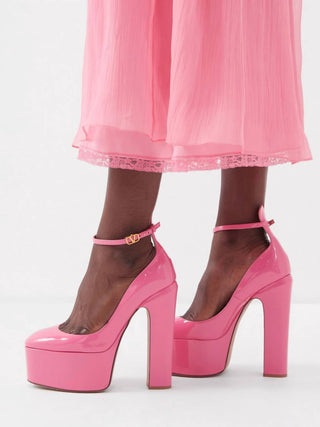 Valentino Garavani - Women's Tan-go Leather Heels