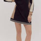 Entro - Emmie Colorblock Neutral Dress