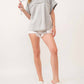 Ces Femme - Kara Raw Edge Hoodie