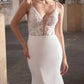 Adore - Beaded Plunging Neckline Wedding Gown