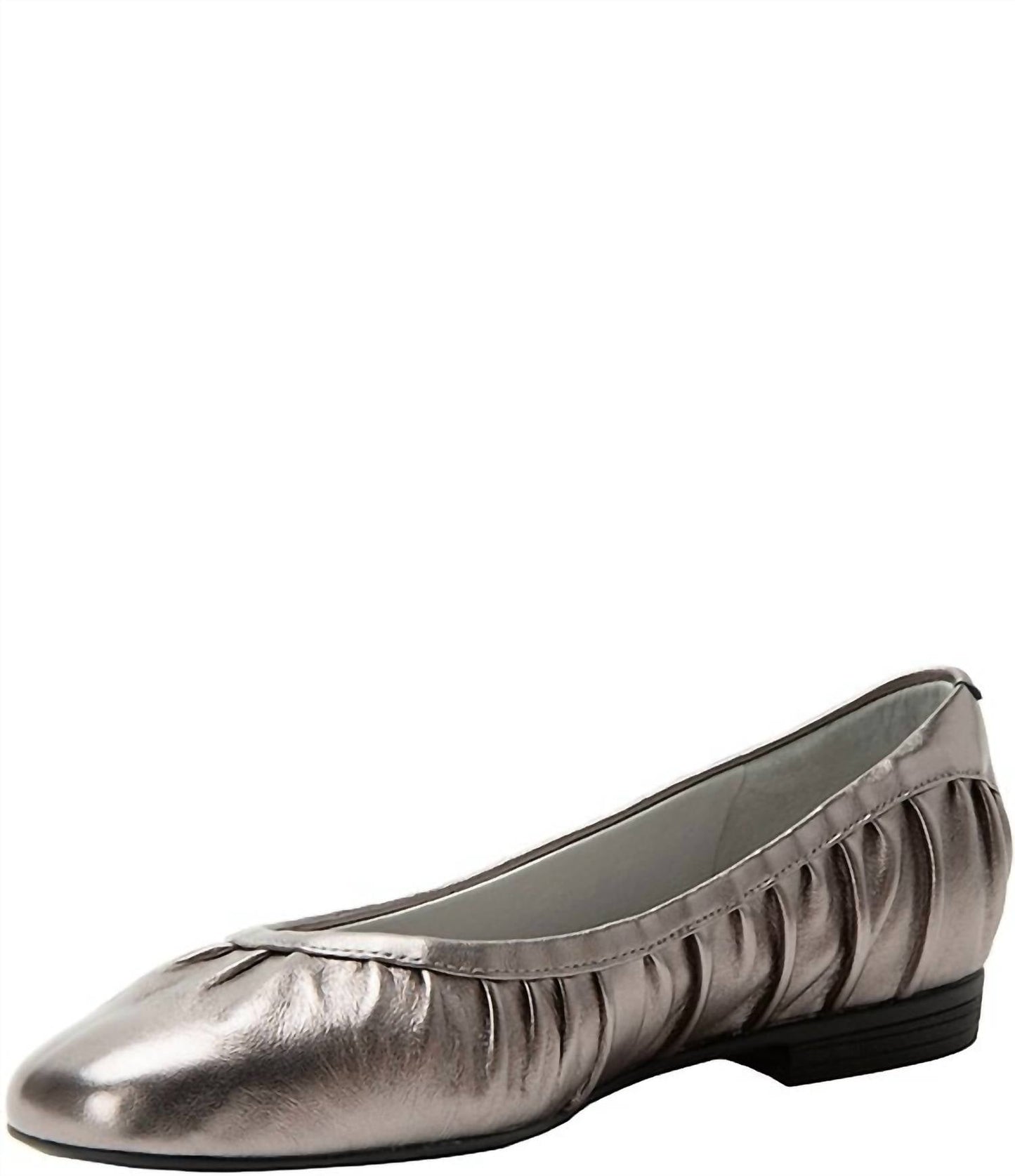 Alegria - Women's Beka Pleated Leather Ballet Flats