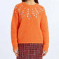 Molly Bracken - Rhinestone Accent Collar Sweater