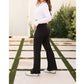 Julia Rose - Deluxe Paige Foldover Tummy Control Yoga Leggings
