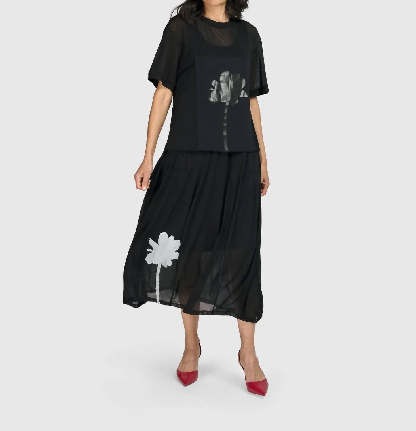 Alembika - Tekbika Antoinette Flared Cocoon Skirt