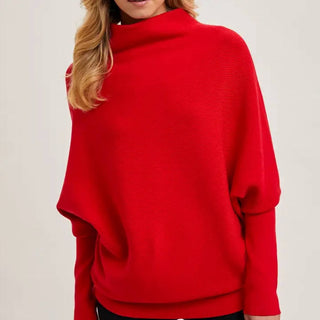 Bluivy - Slouch Neck Dolman Pullover
