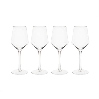 Creative Gifts International - White Wine Glasses - Set of 4