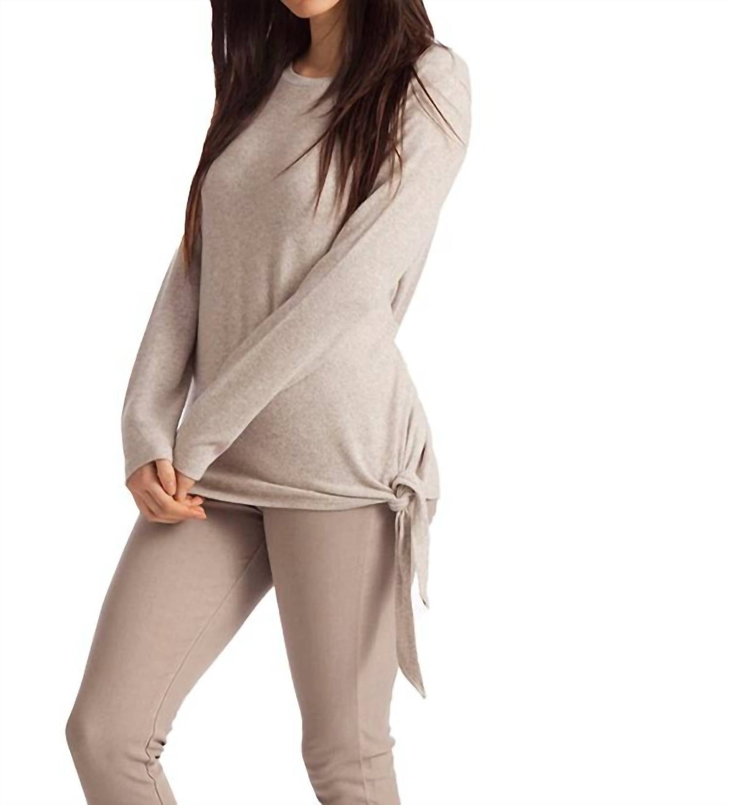 French Kyss - Ellie Side Tie Kashmira Sweater