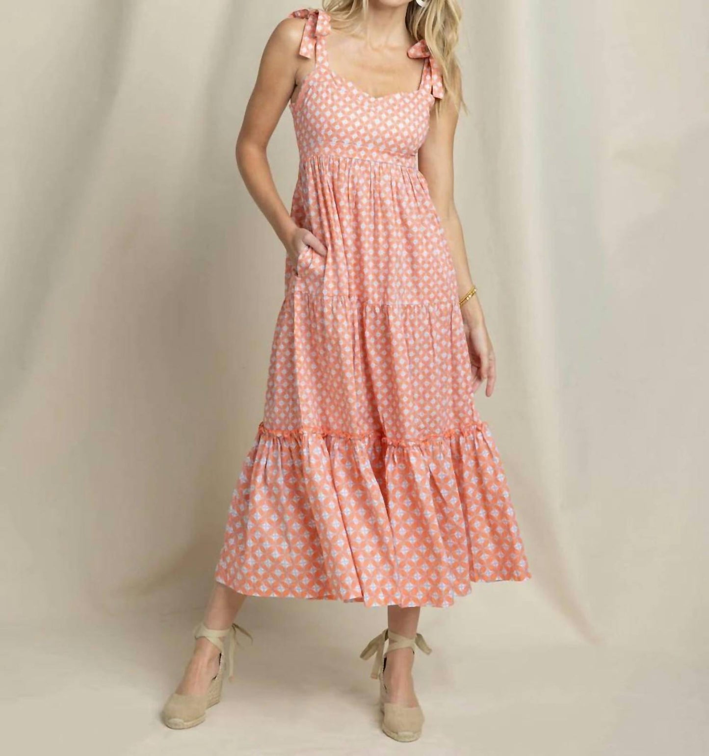 Southern Tide - Sylvi Sun Daze Geo Print Maxi Dress