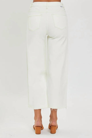 Risen - High Rise Crop Jeans