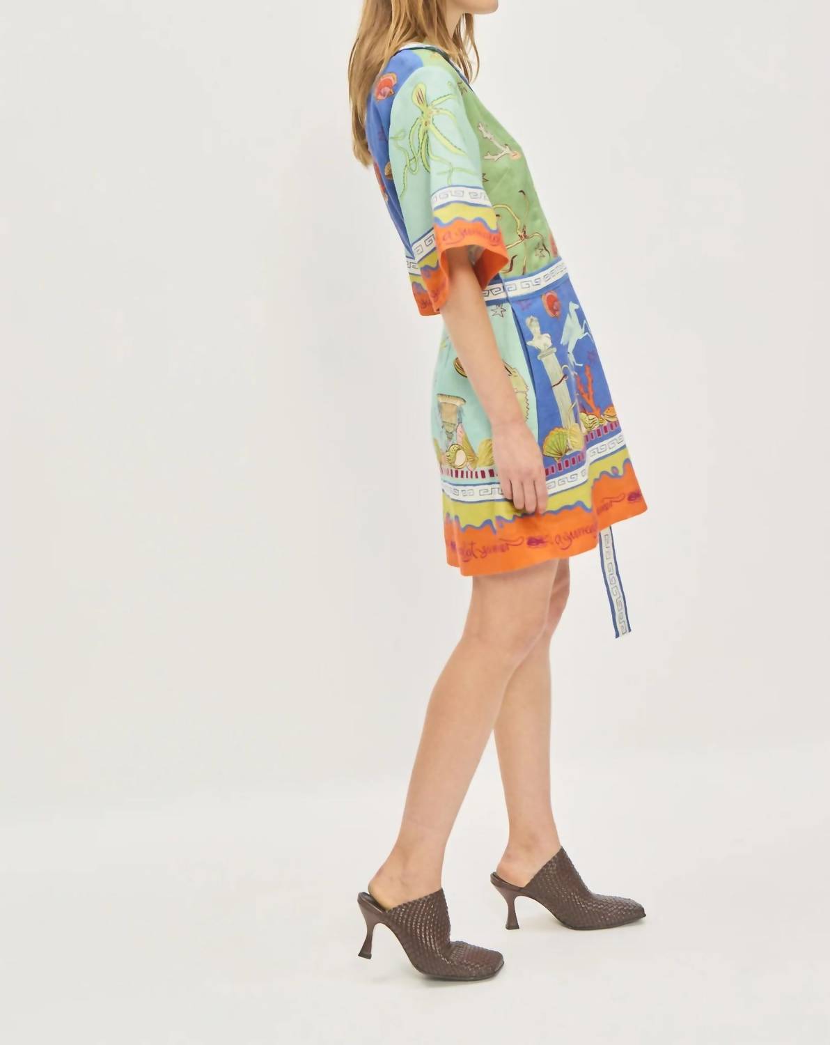 Alemais - Surrealist Summer V Mini Dress