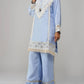 Zaalima Fashion - Straight Tunic Set Cotton - Noor-e-rang