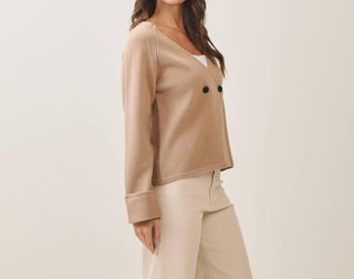 Able - Double Button Cardigan
