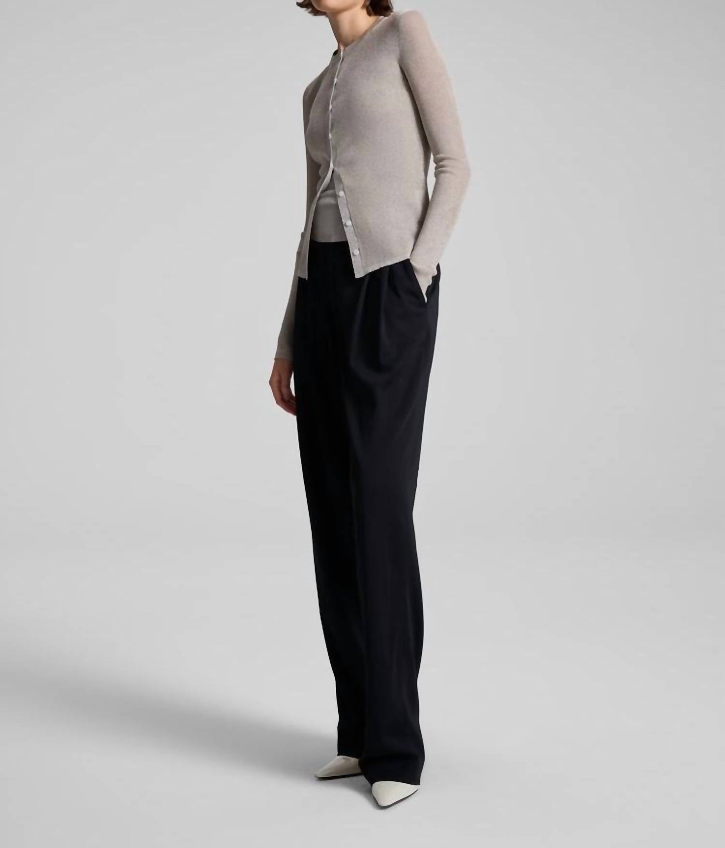 A.L.C. - Fisher Fine Lurex Cardigan