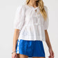 Steve Madden - Paula Tie Eyelet Top