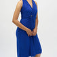 Joseph Ribkoff - Draped Front Halter Dress