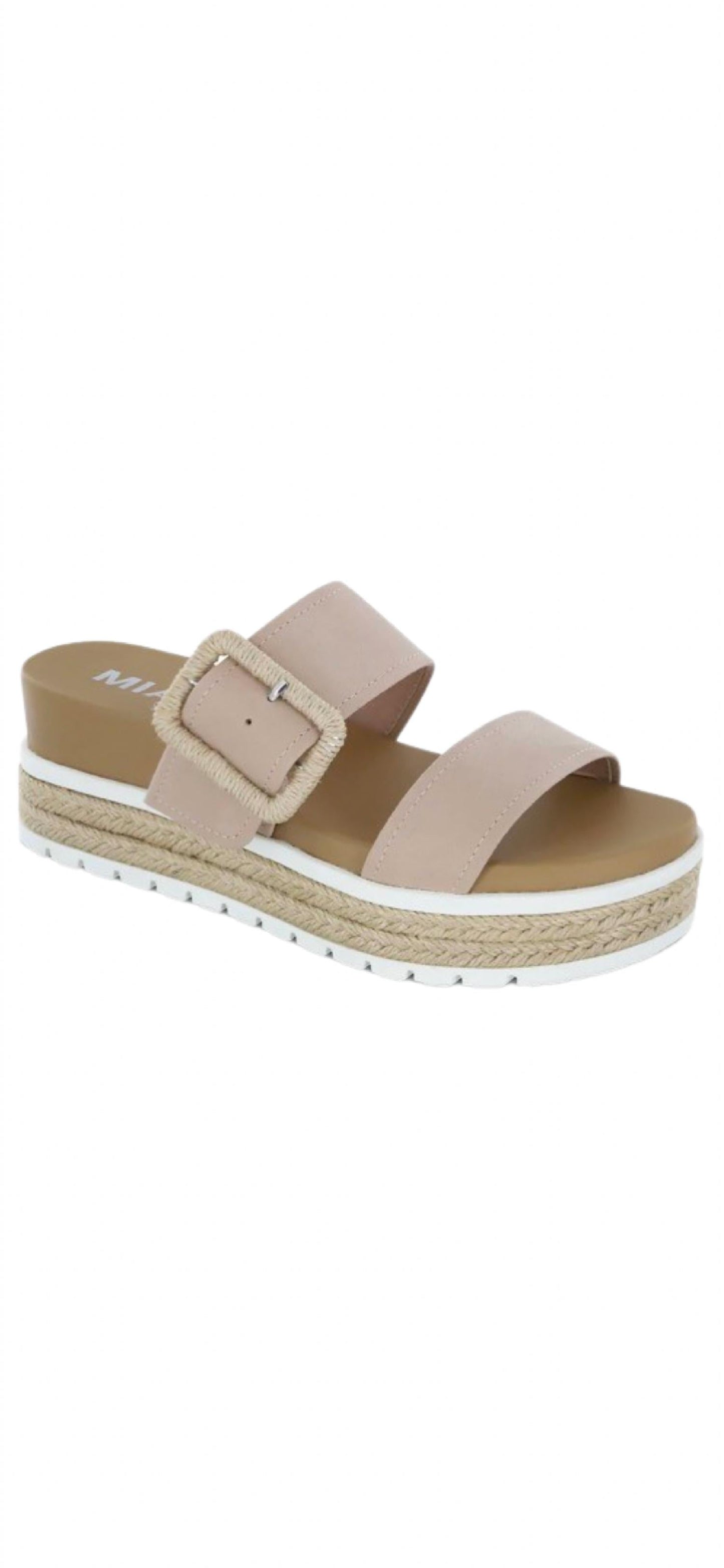 Mia - Kenzy Platform Slide Sandals