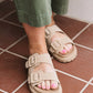 Mia - Women's Two Buckle Sandal