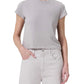 Agolde - Adine Shrunken Cropped T-shirt