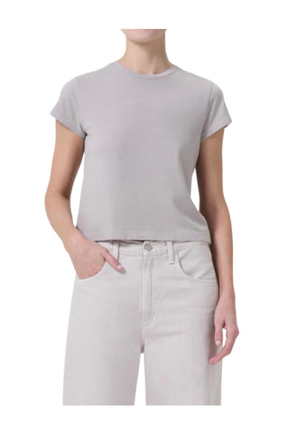 Agolde - Adine Shrunken Cropped T-shirt