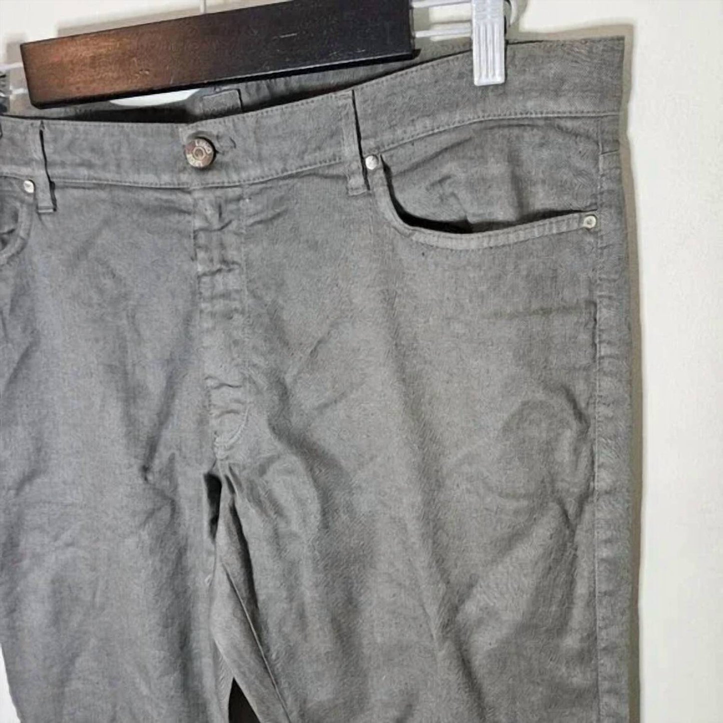 120% Lino - Men's 5 Pocket Slim Fit Pants