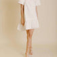 Aureum - Asymmetrical Poplin Mini Dress