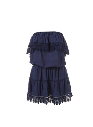 Melissa Odabash - Joy Embroidered Frill Short Dress