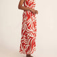 Z Supply - Elodi Palm Floral Midi Dress