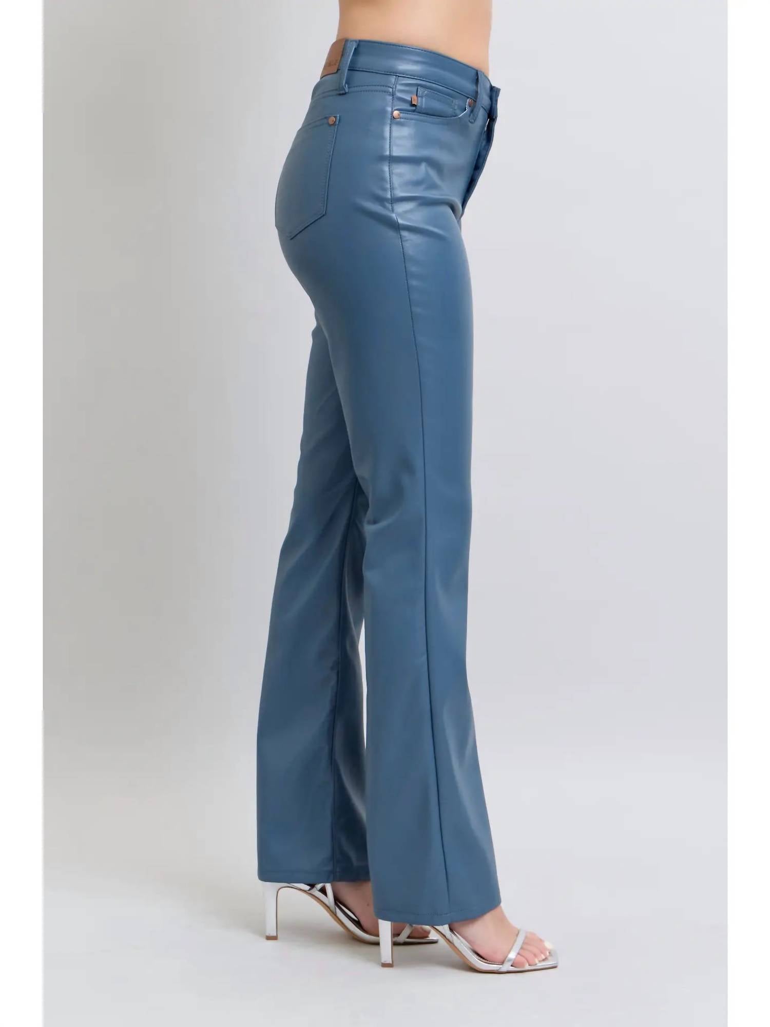judy-blue-faux-leather-high-waisted-tummy-control-bootcut-pants