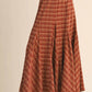 &Merci - Plaid Maxi Skirt