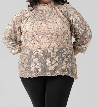 -Bl^Nk- - Finja Top With Camisole - Plus Size