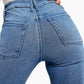Good American - Pull On Flared Jeans